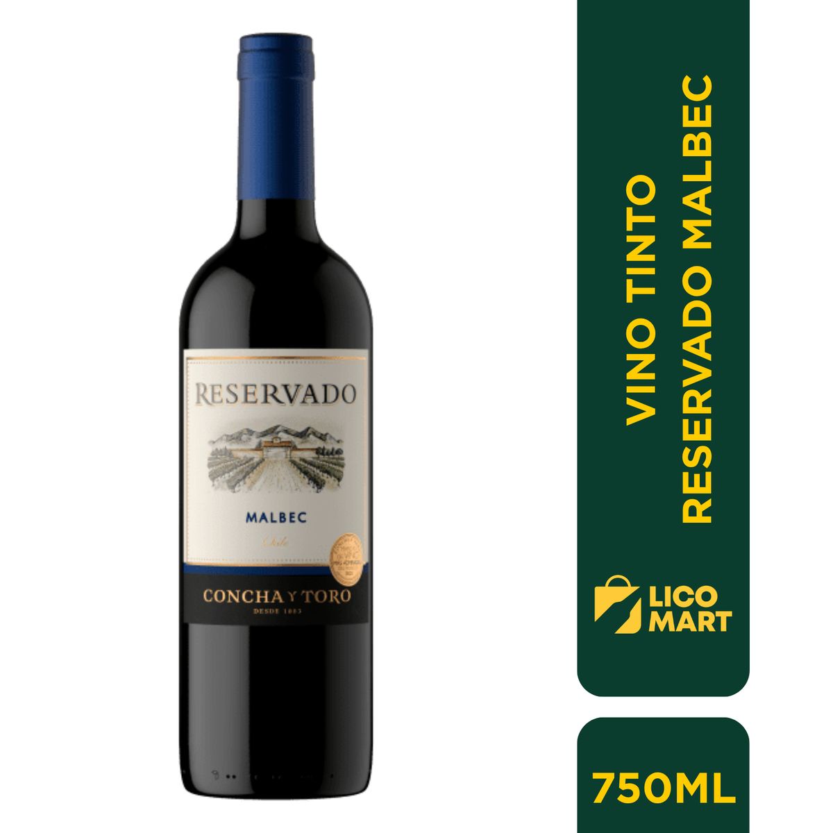 CONCHA Y TORO - VINO TINTO RESERVADO MALBEC
