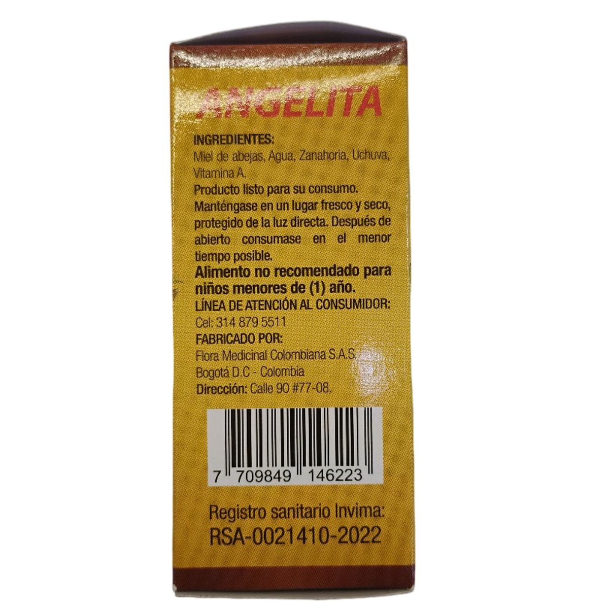 GENERICO - Miel angelita con uchuva 20gr