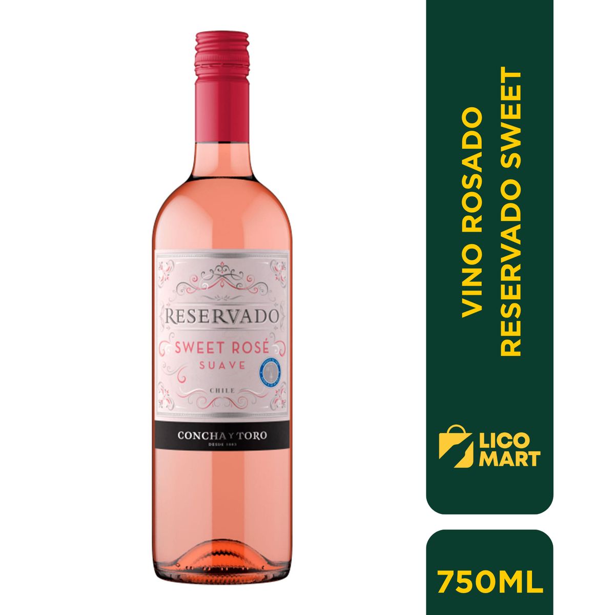 CONCHA Y TORO - VINO ROSADO RESERVADO SWEET 750 ML
