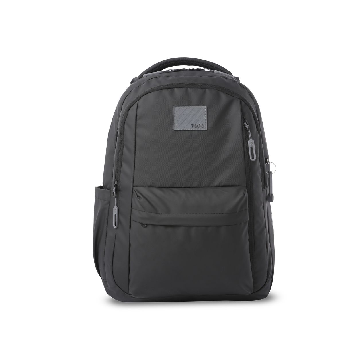 TOTTO - Morral Mochila Kick Porta Pc 15'' Para Hombre Negro Totto