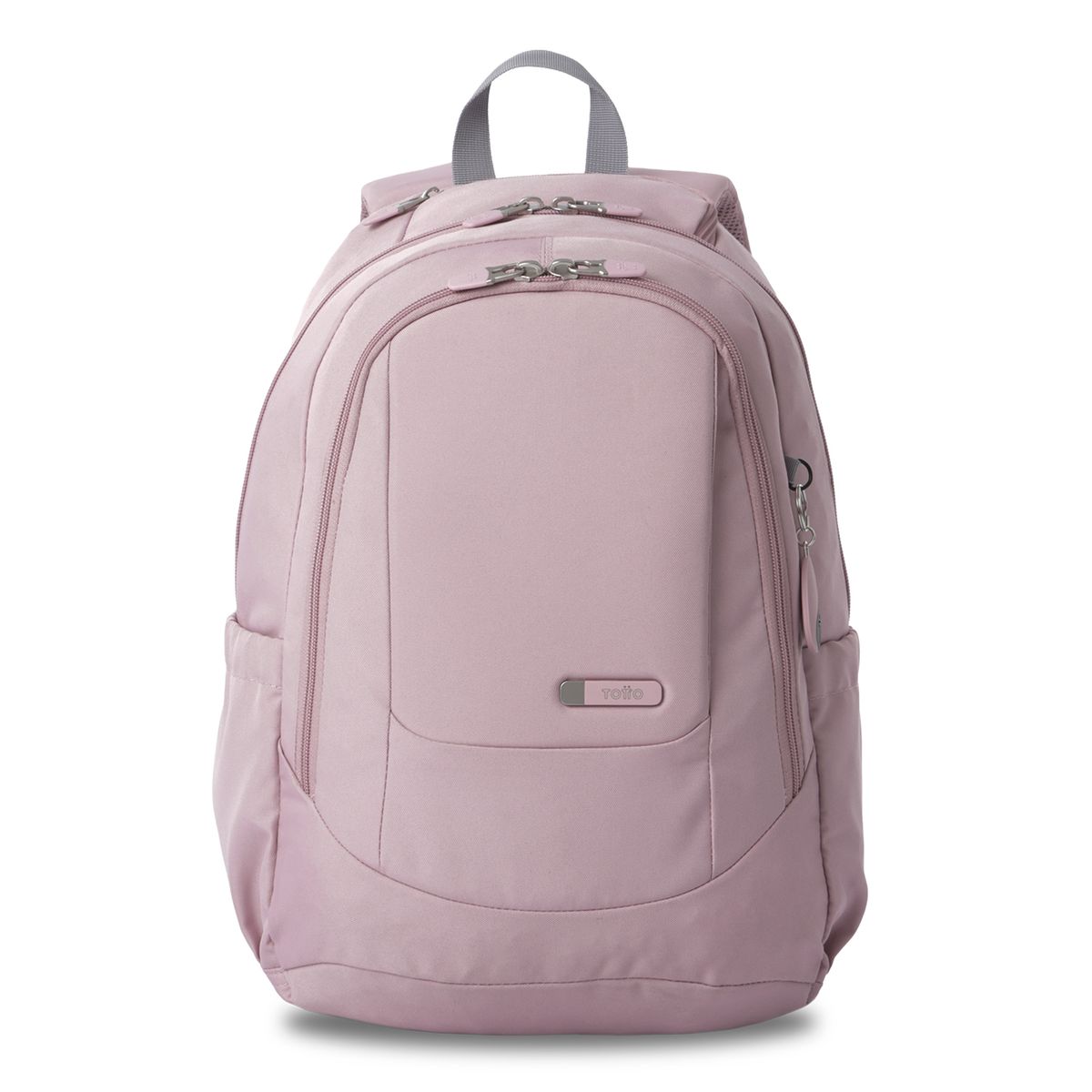 TOTTO - Morral Mochila Goctal Porta Pc 14'' Para Mujer Rosado Totto