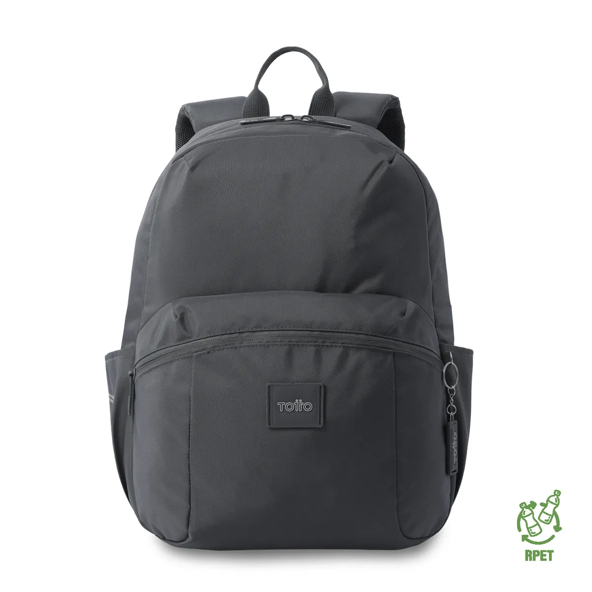 TOTTO - Morral Mochila Trik M Porta Pc 14'' Unisex Gris Totto