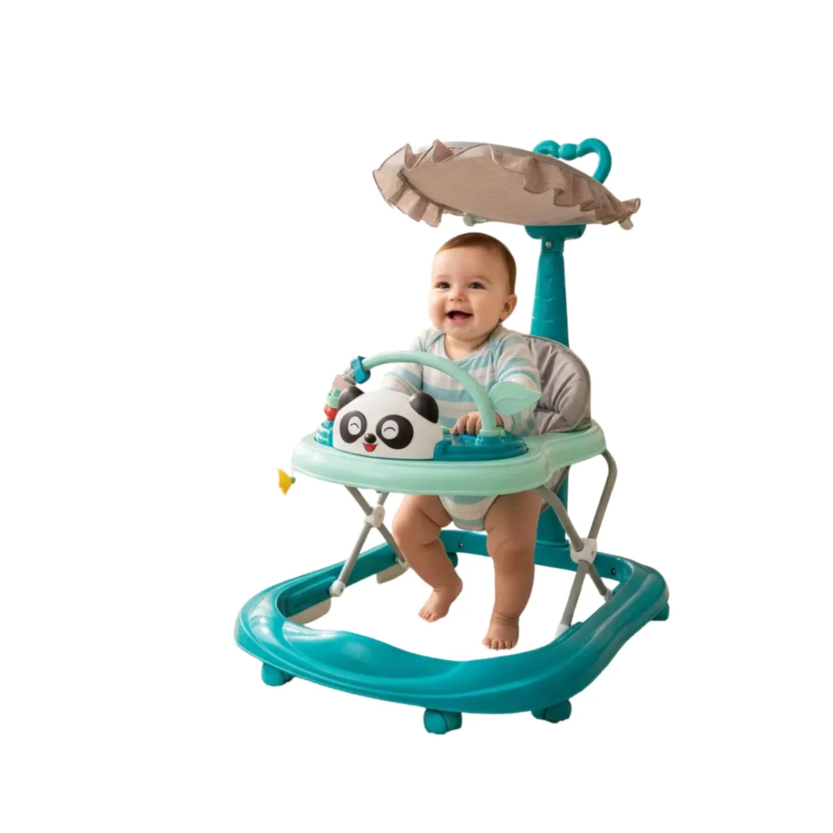KIDSHOP - Caminador Musical Panda Con Guia 321B-AZ
