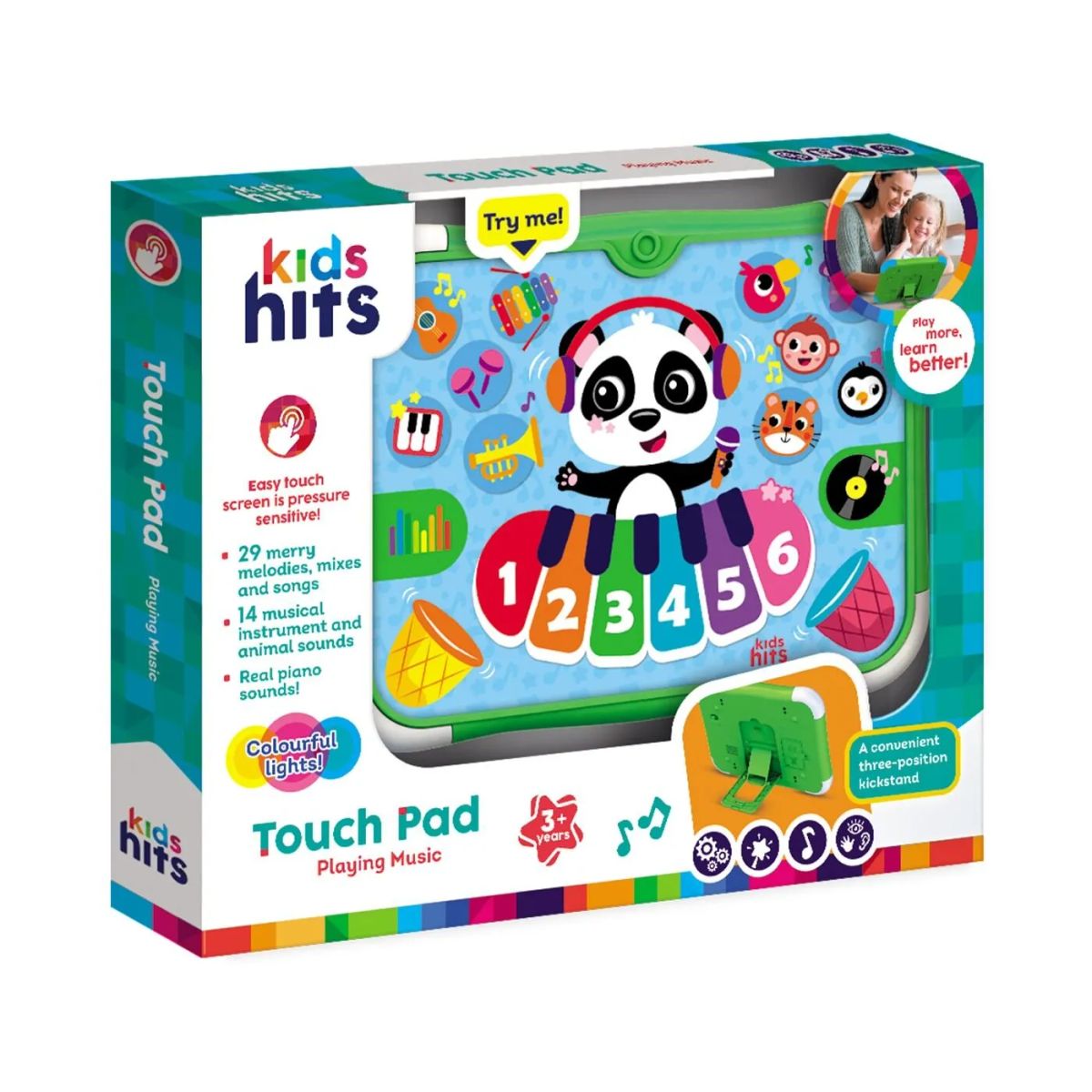 TOY LOGIC - Tableta Interactiva Musical para Bebé Kids Hits
