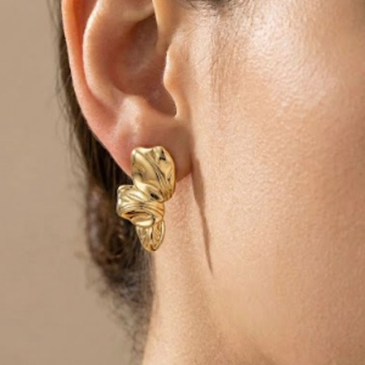 ZYRAL - Aretes Dorados Mujer Marca Zyral ZARC01-120