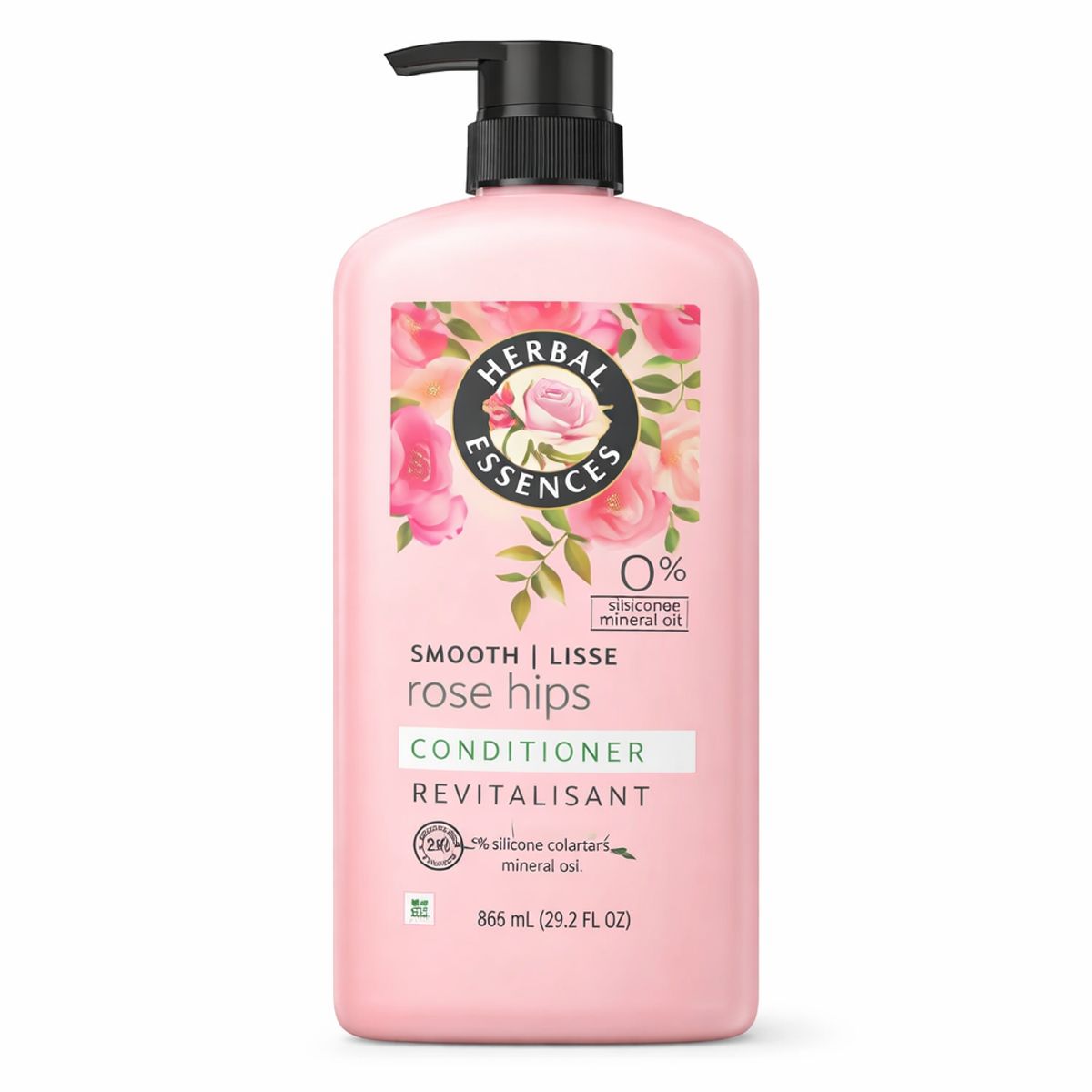 HERBAL ESSENCES - Herbal Essences acondicionador rosa mosqueta, colección suave, sin parabenos
