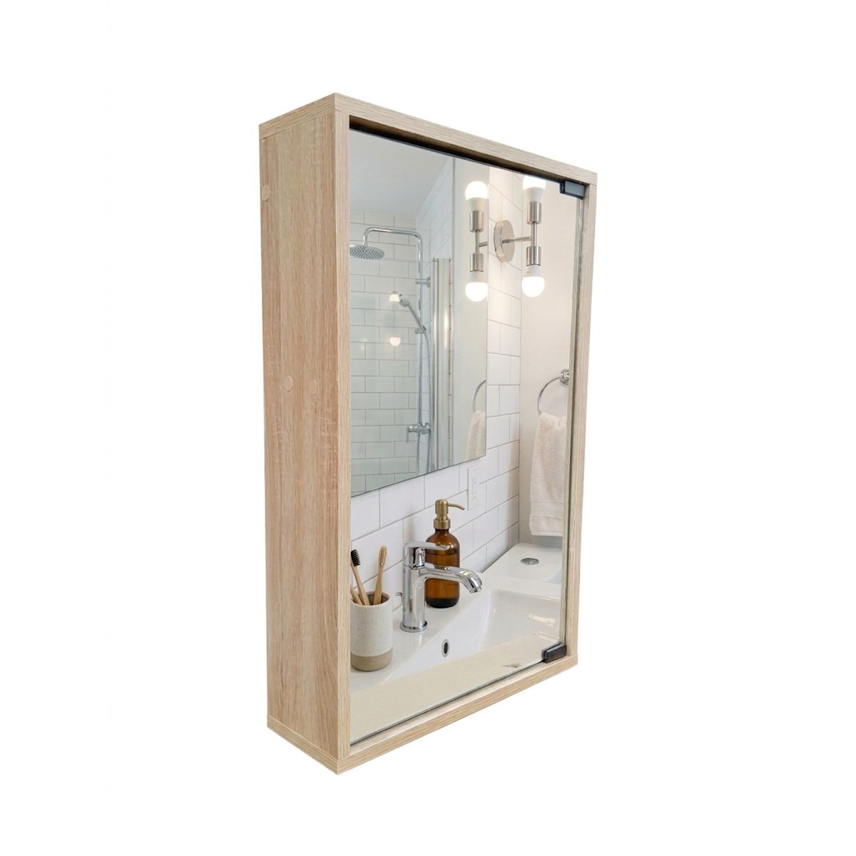 MAOS - Mueble Gabinete Para Baño Repisa Flotante