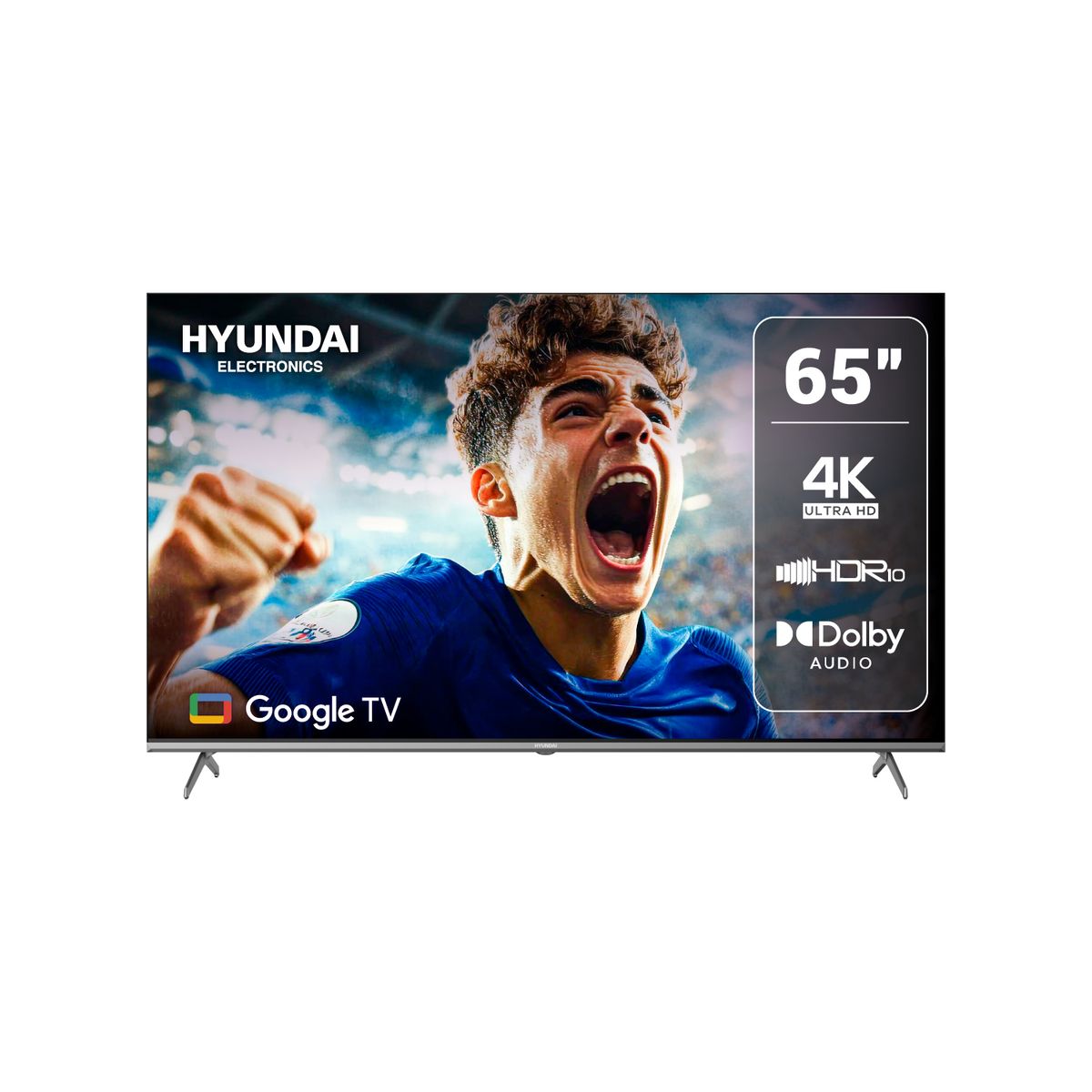 HYUNDAI - Televisor Hyundai 65 Pulgadas 4k Smart Tv Google Tv HYLED6512G