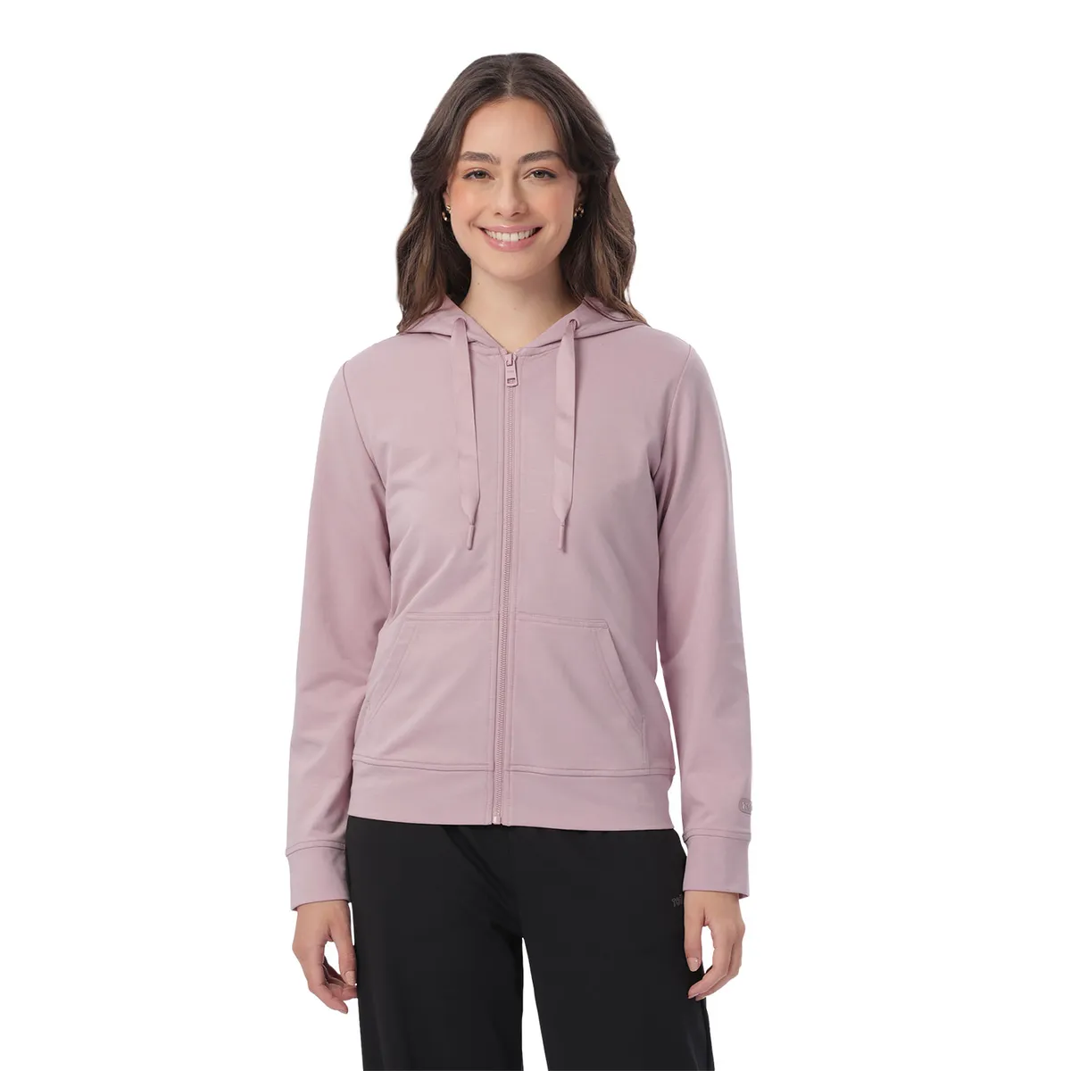 TOTTO - Buzo Tipo Hoodie Con Capota Tawy 2.0 Rosado Mujer Totto