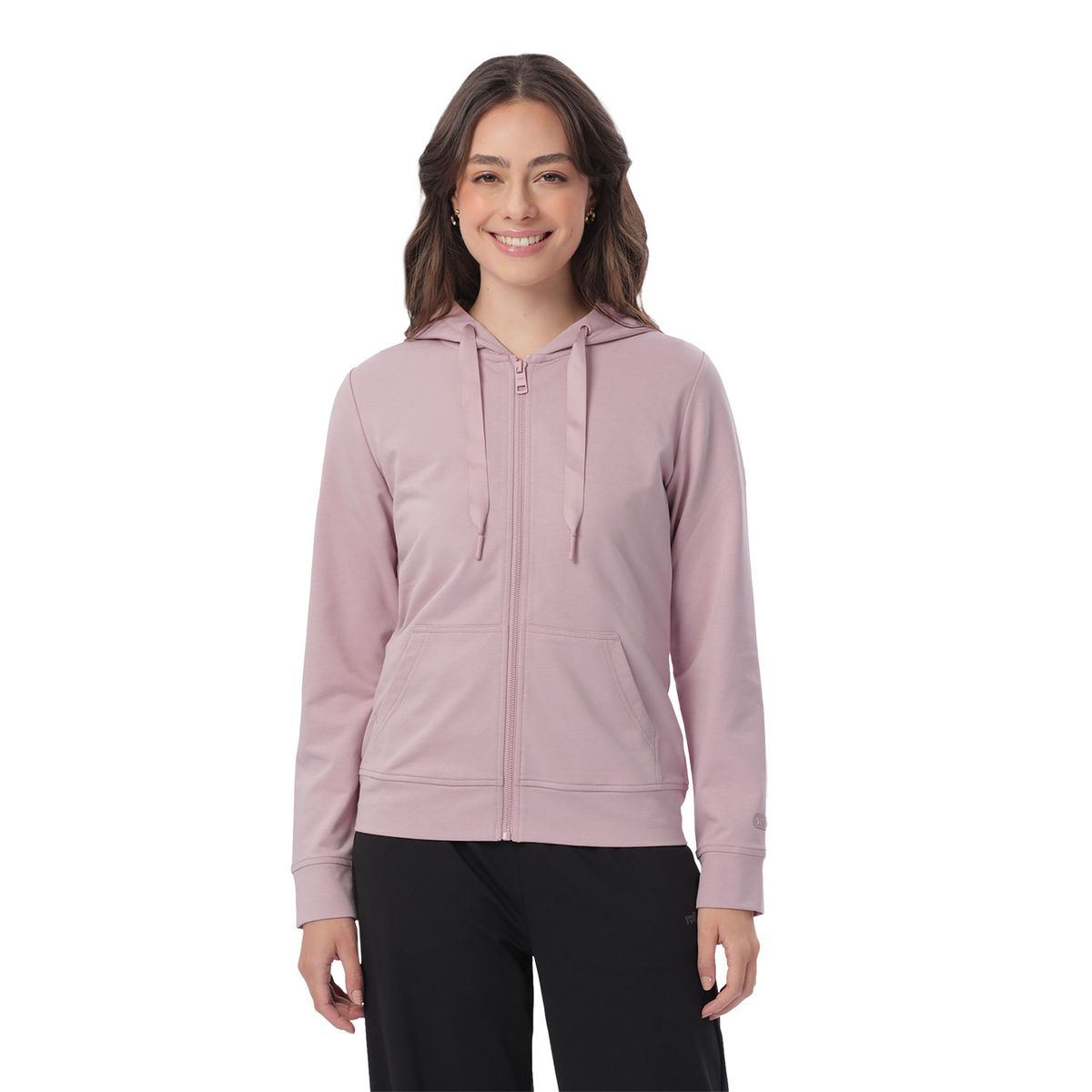 TOTTO - Buzo Tipo Hoodie Con Capota Tawy 2.0 Rosado Mujer Totto