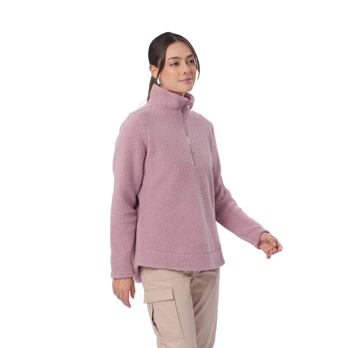 TOTTO - Buzo Tipo Sudadera Pullover Shorel Rosado Mujer Totto