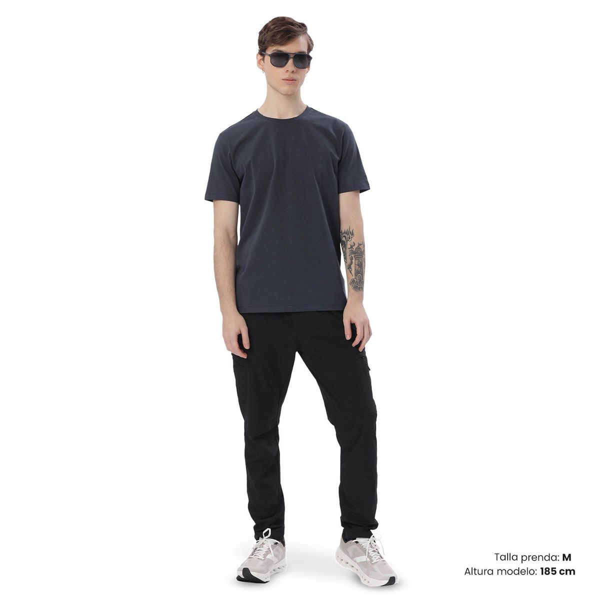 TOTTO - Camiseta Cuello Redondo Manne Azul Para Hombre Totto