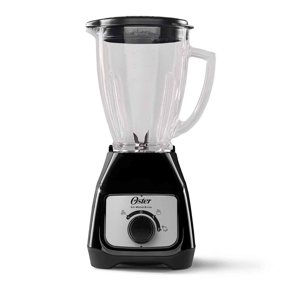 OSTER - Licuadora Oster 2 Velocidades Vaso De Vidrio Negra