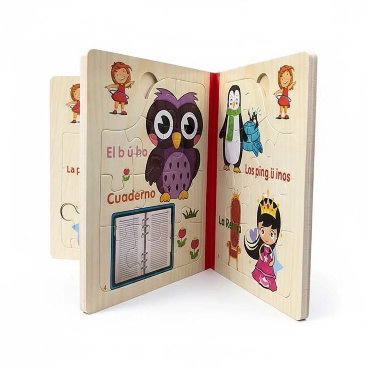 GENERICO - Libro Rompecabezas Montessori Animales