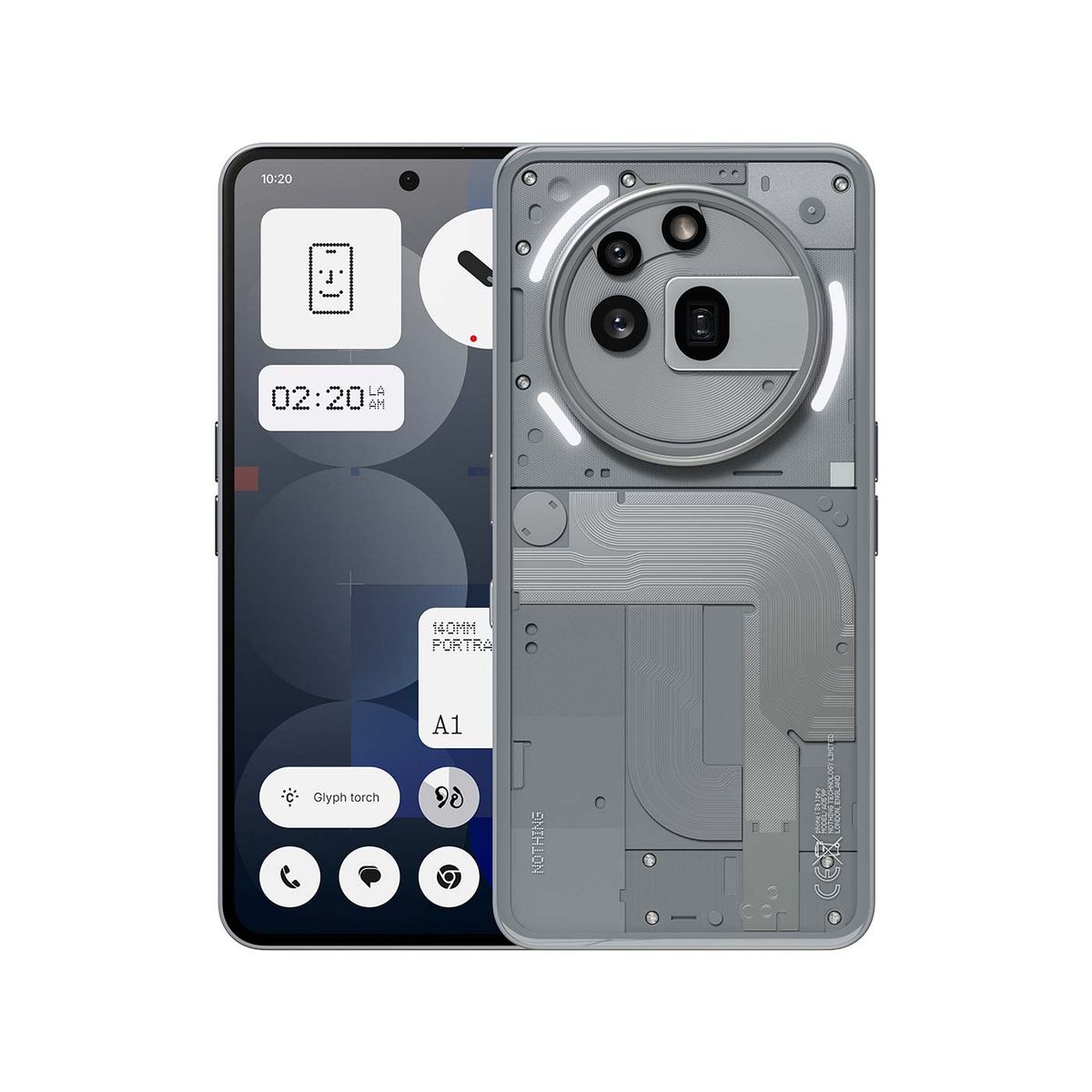 NOTHING - Celular Nothing Phone 3a Pro 256gb 12gb 5g Dual Sim Gris