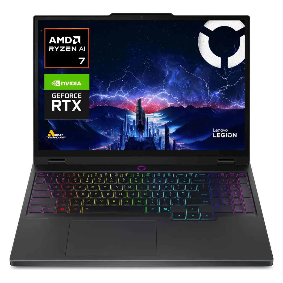 LENOVO - Portatil Lenovo Legion 5 15AHP10 RYZEN 7 260 Ram 16GB SSD 512GB RTX 5060 8GB 15,3"