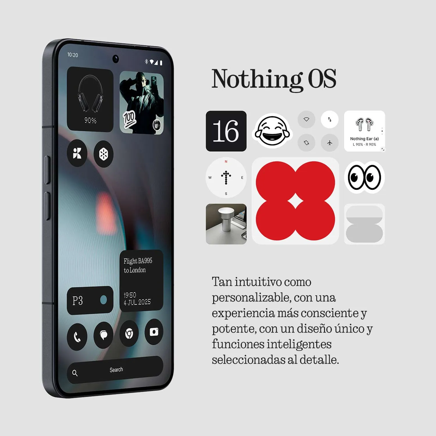 Celular Nothing Phone 3 256gb 12gb Ram 5g Dual Sim Negro NOTHING