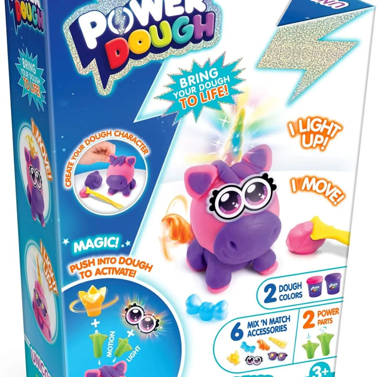 RONDA - Kit Power Dough Masa Interactiva con Luz y Movimiento