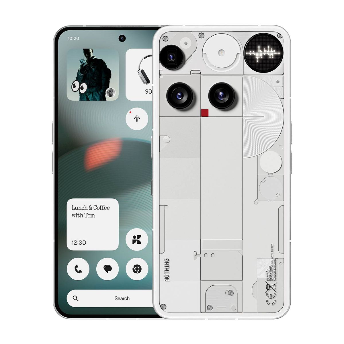 NOTHING - Celular Nothing Phone 3 256gb 12gb Ram 5g Dual Sim Blanco
