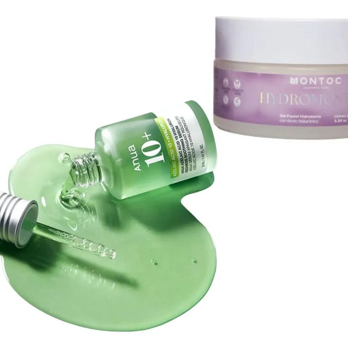 MONTOC MAKEUP - Hydromontoc Gel Facial Acido Hialurónico Acido Azelaico