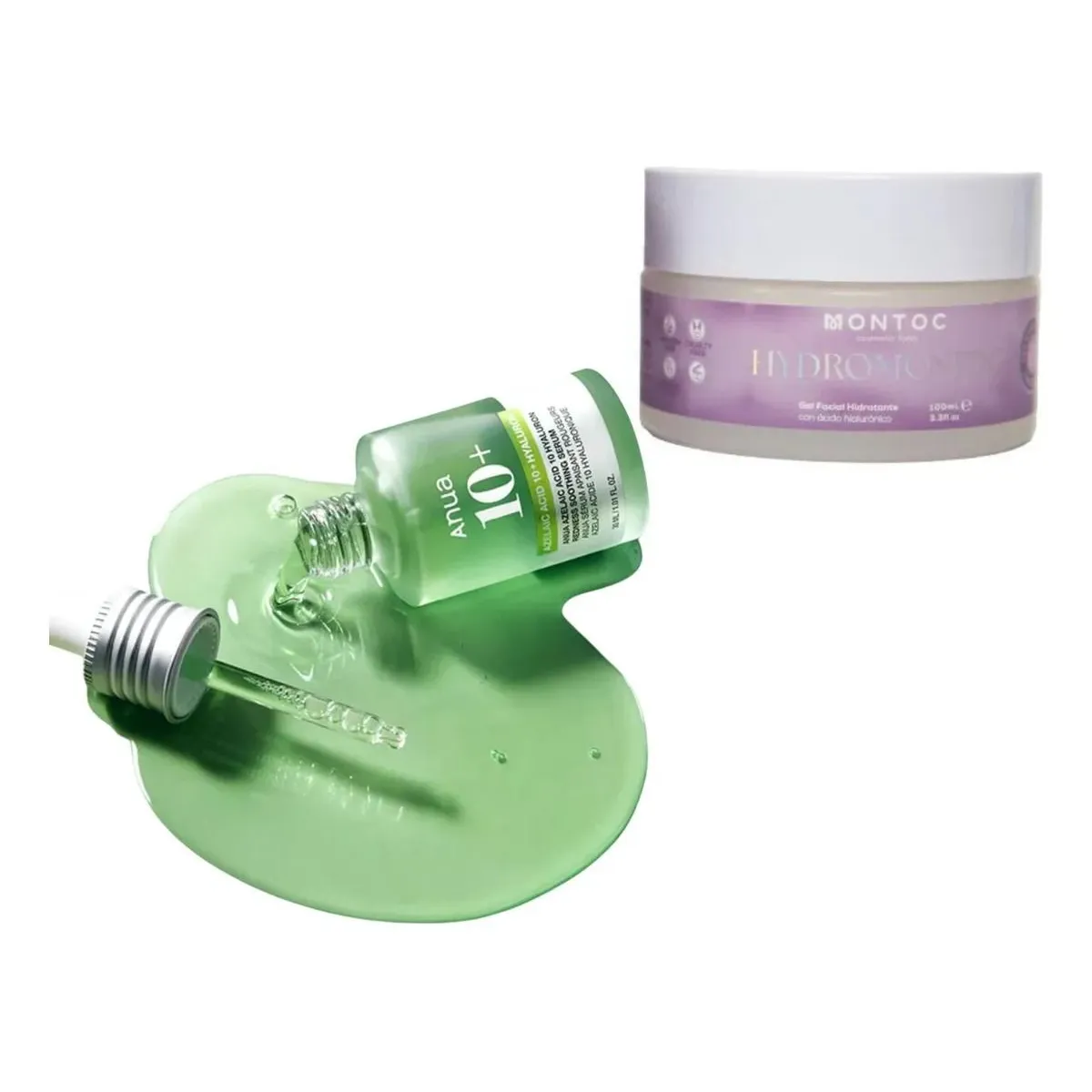 MONTOC MAKEUP - Hydromontoc Gel Facial Acido Hialurónico Acido Azelaico