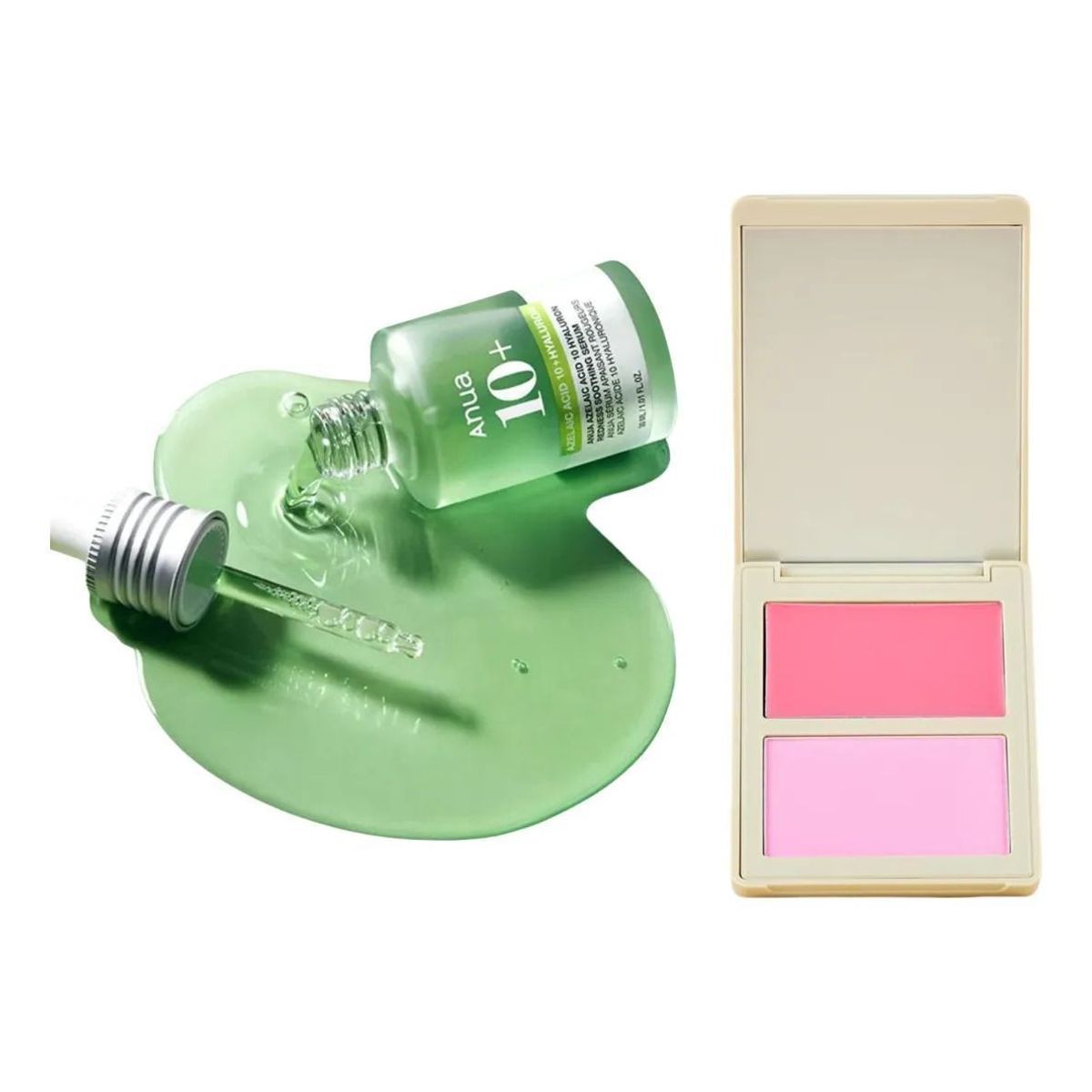 ATENEA - Rubor En Dúo Crema Y Polvo + Serum Acido Azelaico Piel Suave