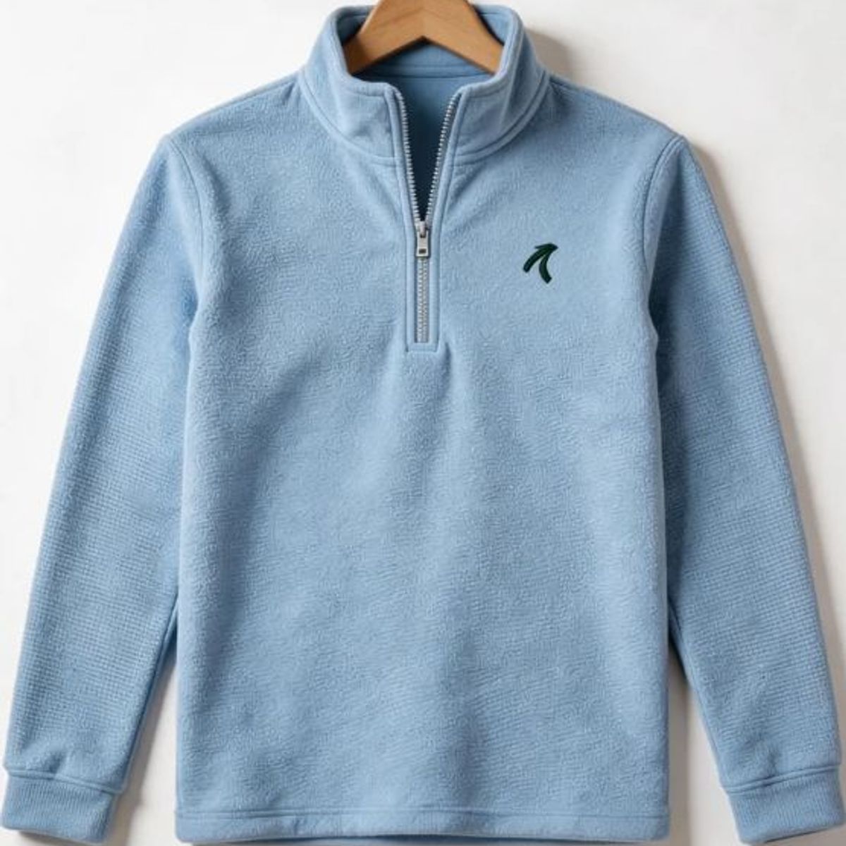 ADVANCE - Buzo Sudadera Fleece Beige Algodón Unisex Color Azul Claro