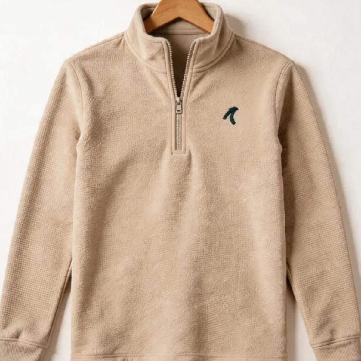 ADVANCE - Buzo Sudadera Fleece Beige Algodón Unisex Color Beige