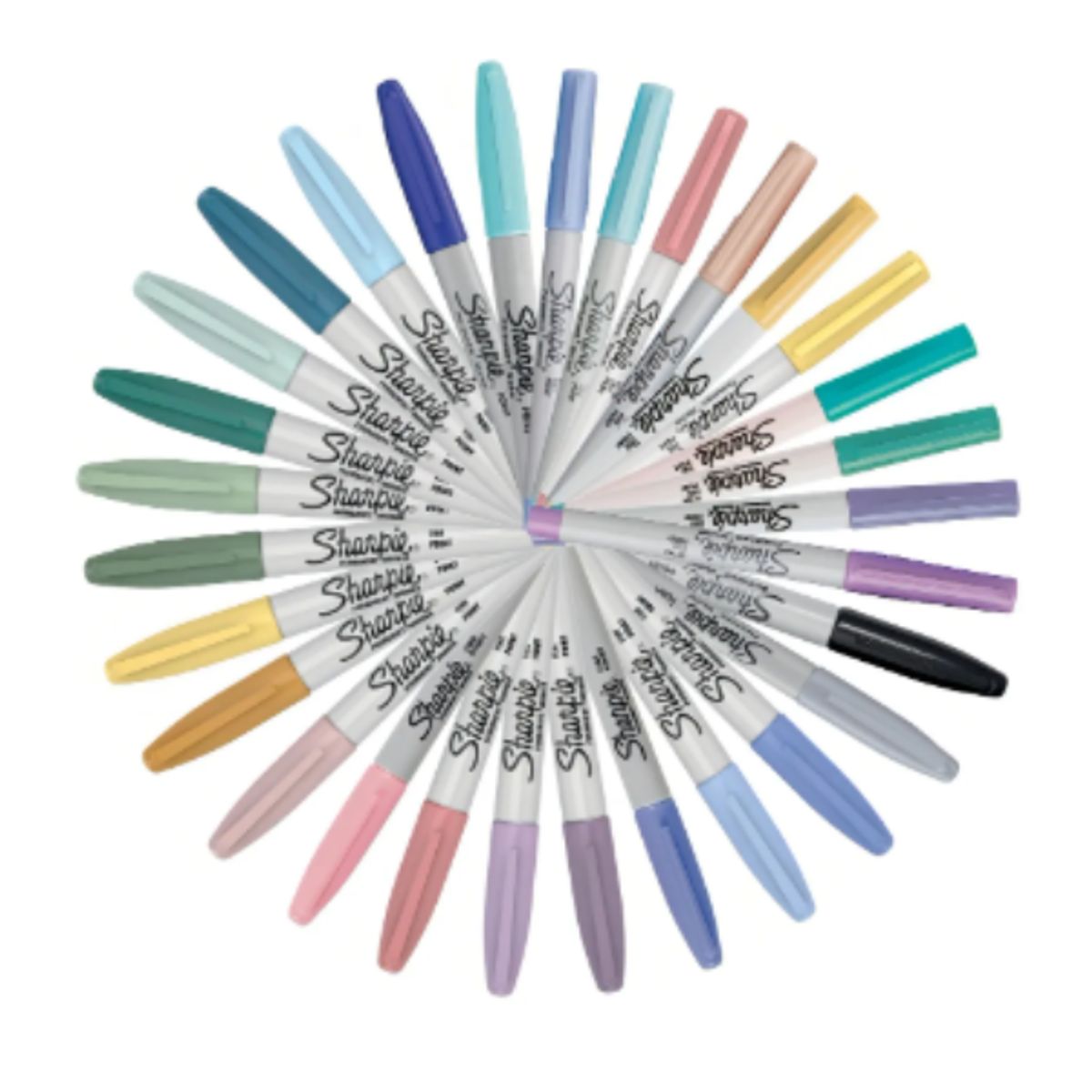 SHARPIE - Marcadores Permanente Ruleta Sharpie Colores Cósmicos X30