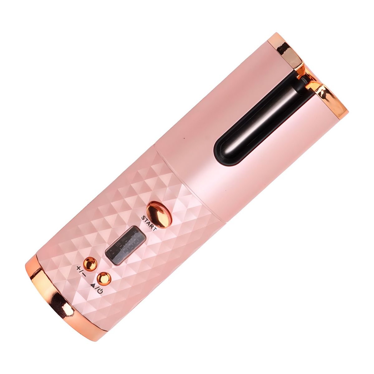 GENERICO - Rizador De Pelo Automático Inalámbrico Cerámica 34w Usb