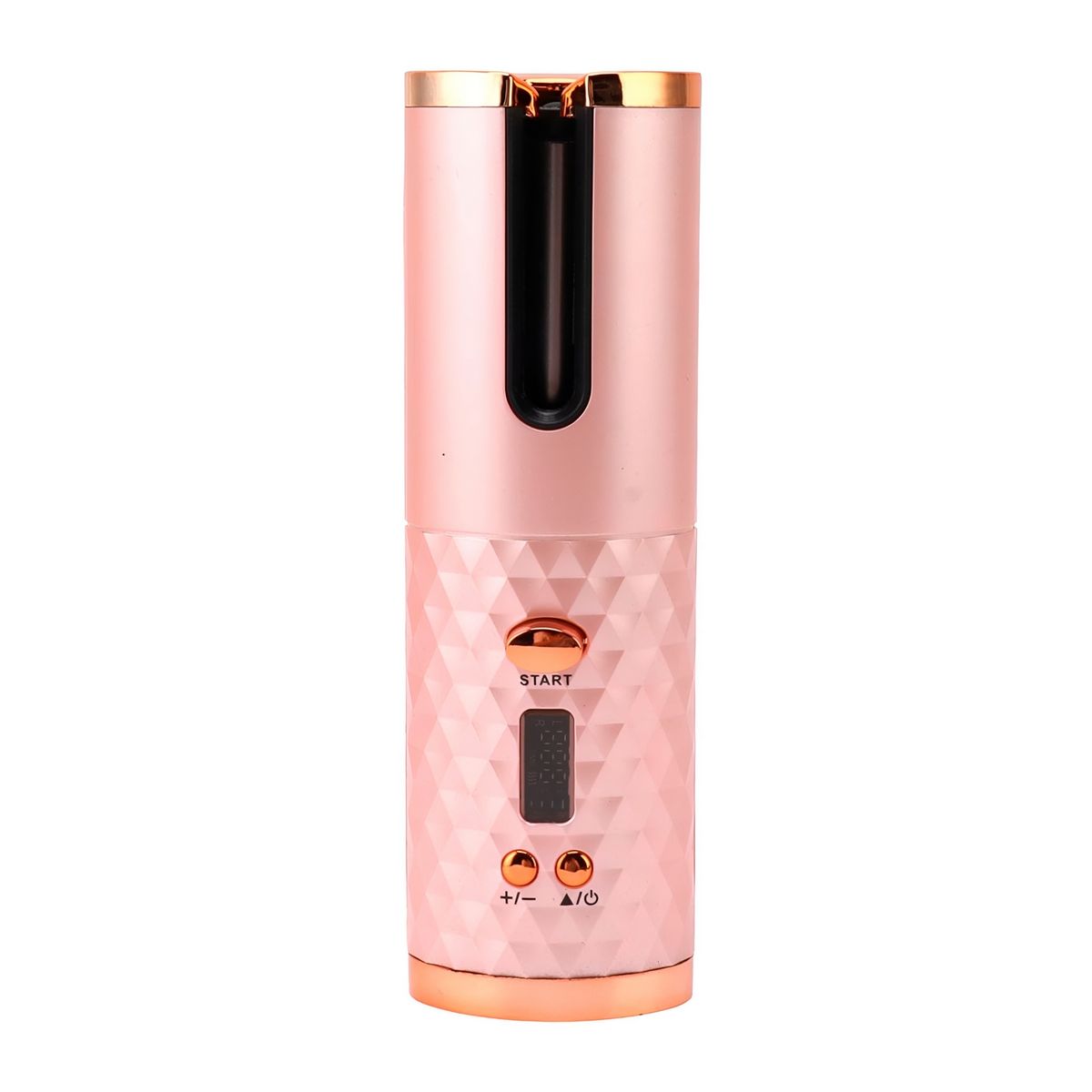 GENERICO - Rizador De Pelo Automático Inalámbrico Cerámica 34w Usb