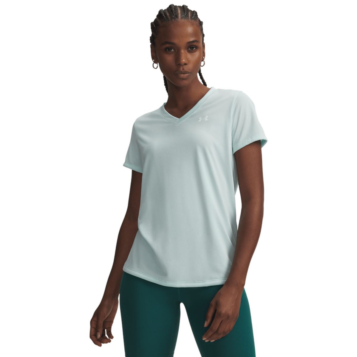 UNDER ARMOUR - Camiseta Mujer Under Armour TECH SSV SOLID Verde UNDER ARMOUR