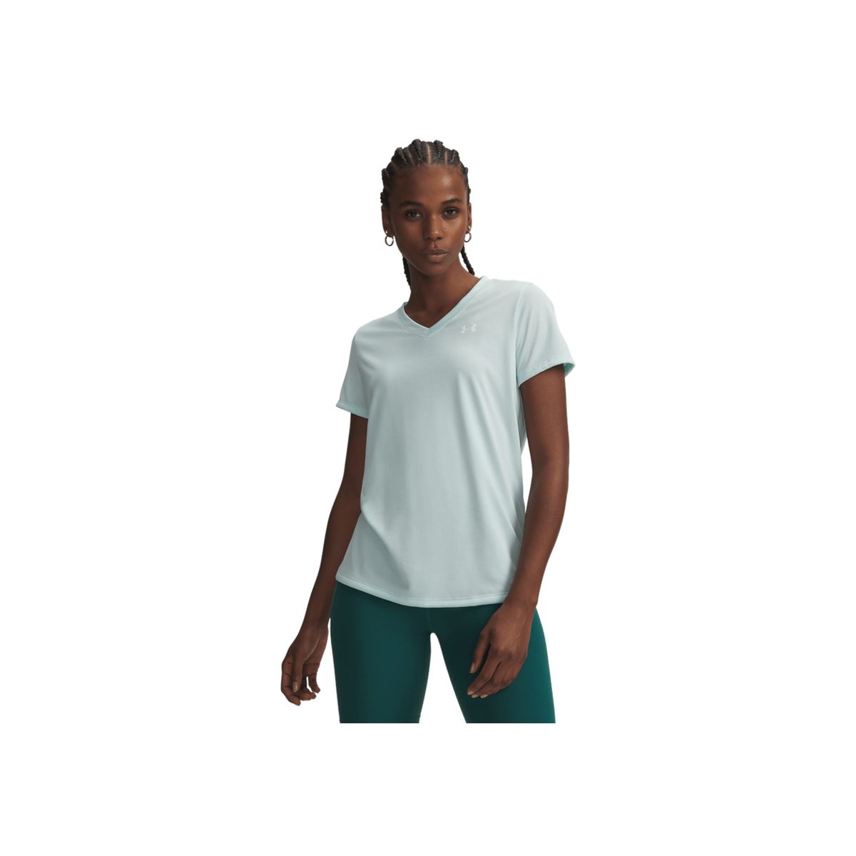 UNDER ARMOUR - Camiseta Mujer Under Armour TECH SSV SOLID Verde UNDER ARMOUR