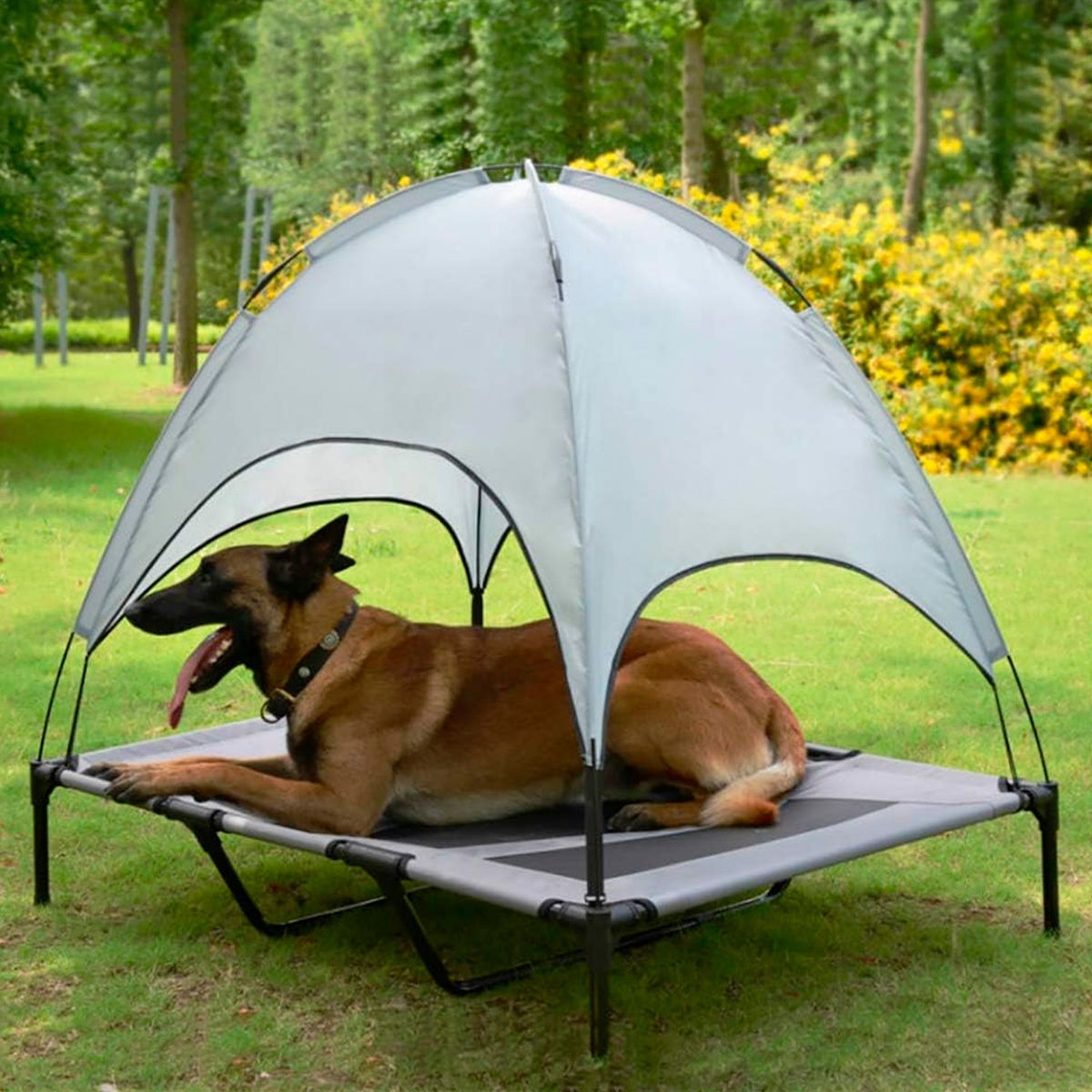 GENERICO - Cama Elevada Perro Xl Hamaca Lona Carpa Iglú Mascotas Grande