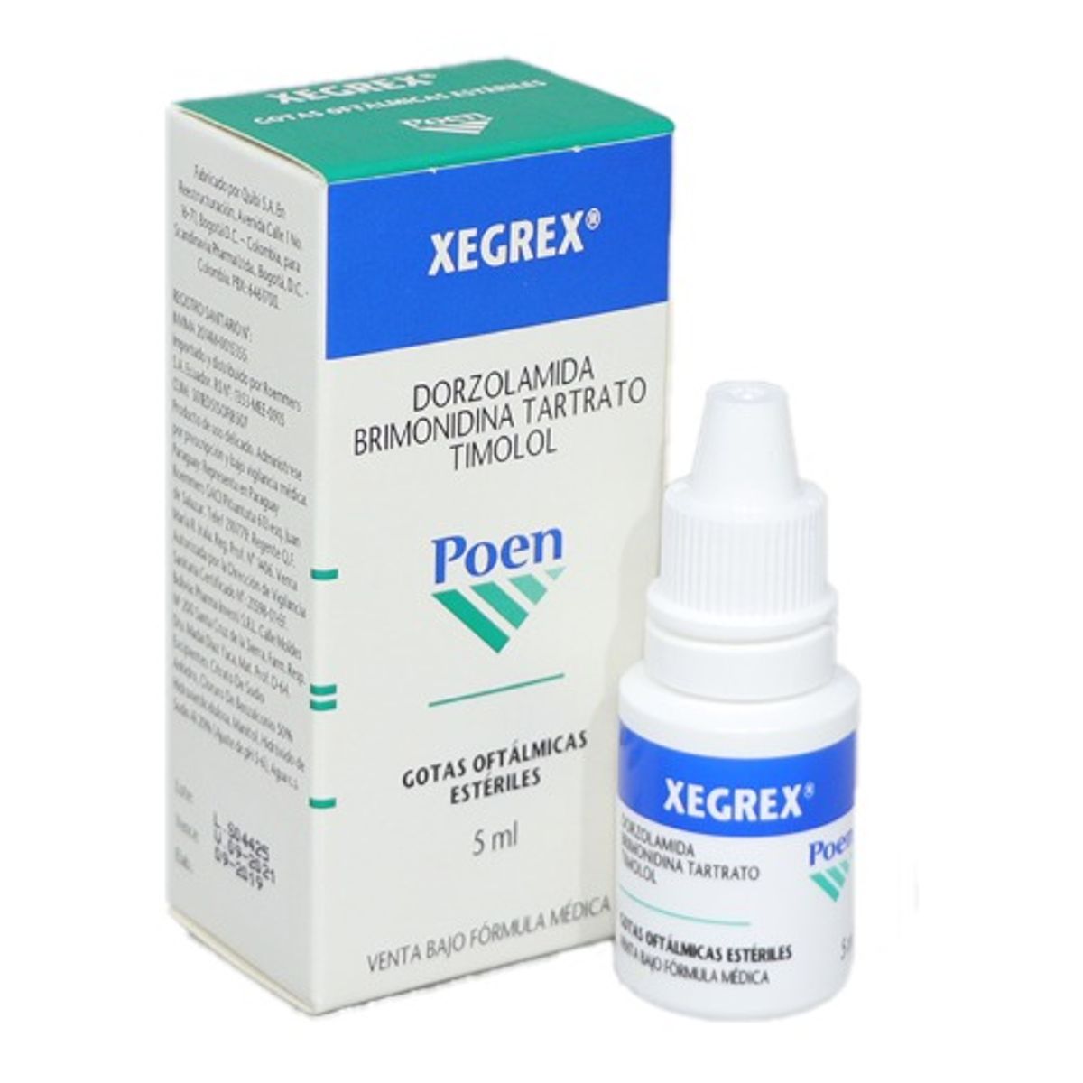 MEGALABS - XEGREX SOLOCION OFTALMICA FRASCO 5 ML
