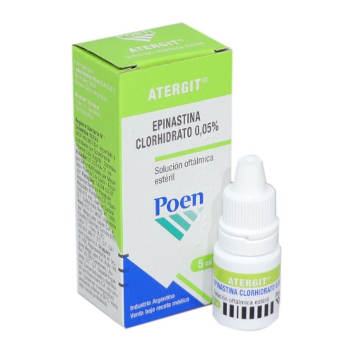 MEGALABS - ATERGIT 0.05 % FRASCO 5 ML GOTAS