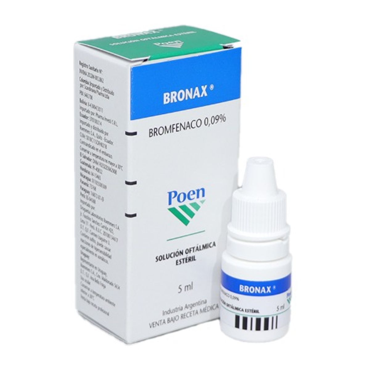 MEGALABS - BRONAX SOLUCION OFTALMICA FRASCO 5 ML