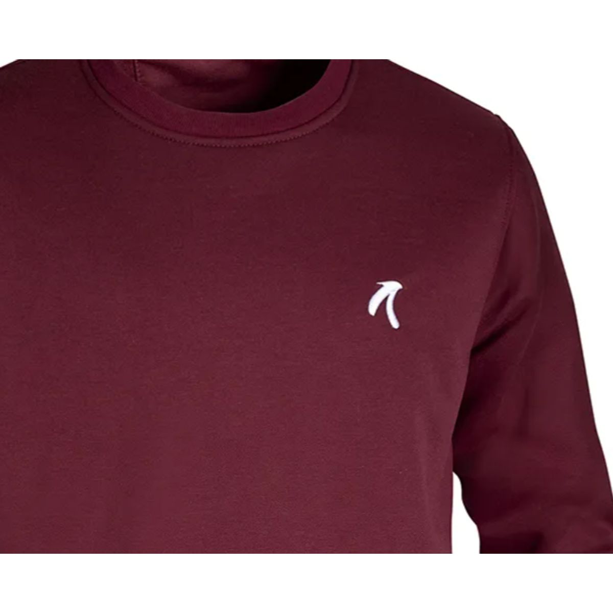ADVANCE - Buzo Cuello Redondo Esencial Unisex Color Vinotinto