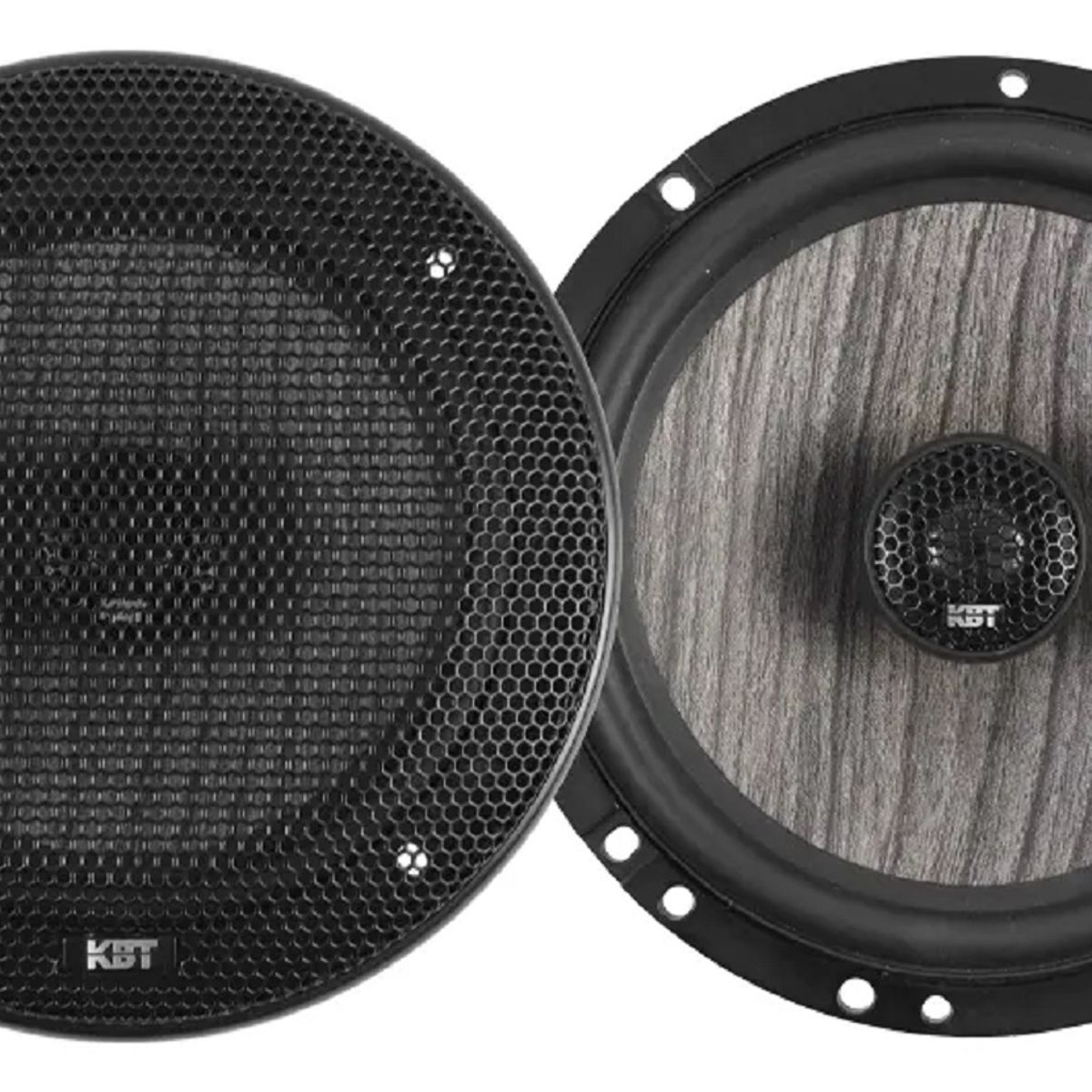 KBT - Bocinas Coaxiales De 6.5 Cpt-165 225w Max 4 Ohm Par Negro
