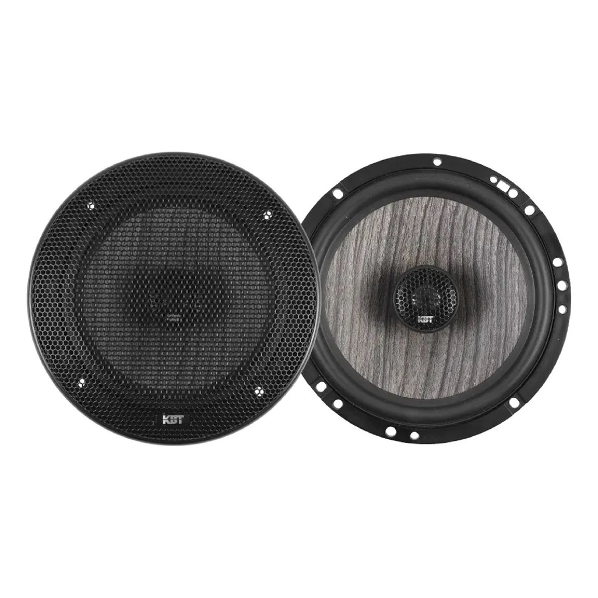 KBT - Bocinas Coaxiales De 6.5 Cpt-165 225w Max 4 Ohm Par Negro