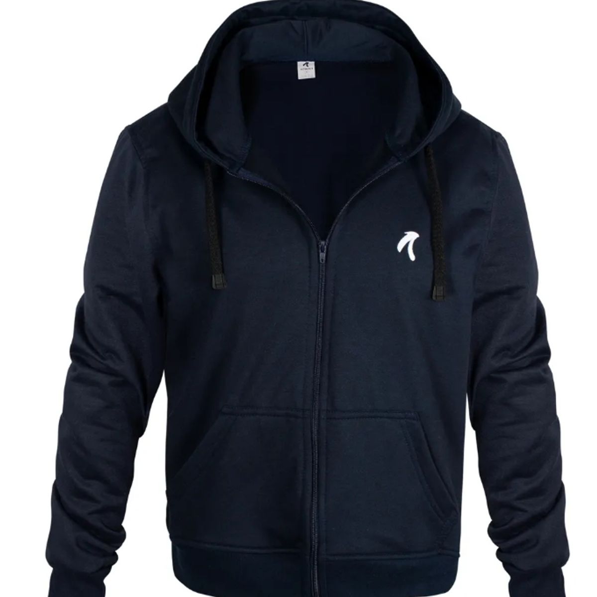 ADVANCE - Chaqueta Sudadera Hoddie Esencial Algodon Unisex  Color Azul Oscuro