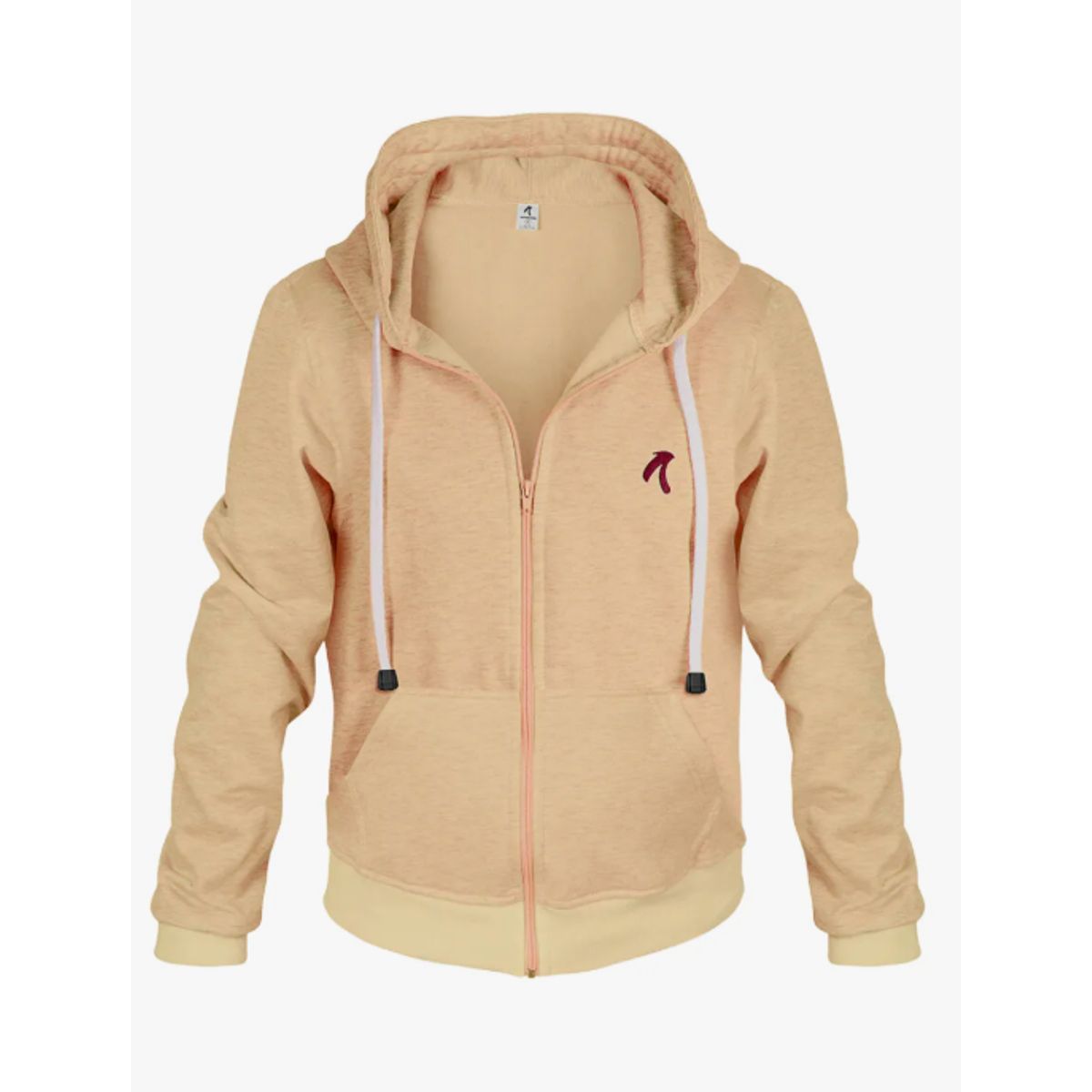 ADVANCE - Chaqueta Sudadera Hoddie Esencial Algodon Unisex Color Camel