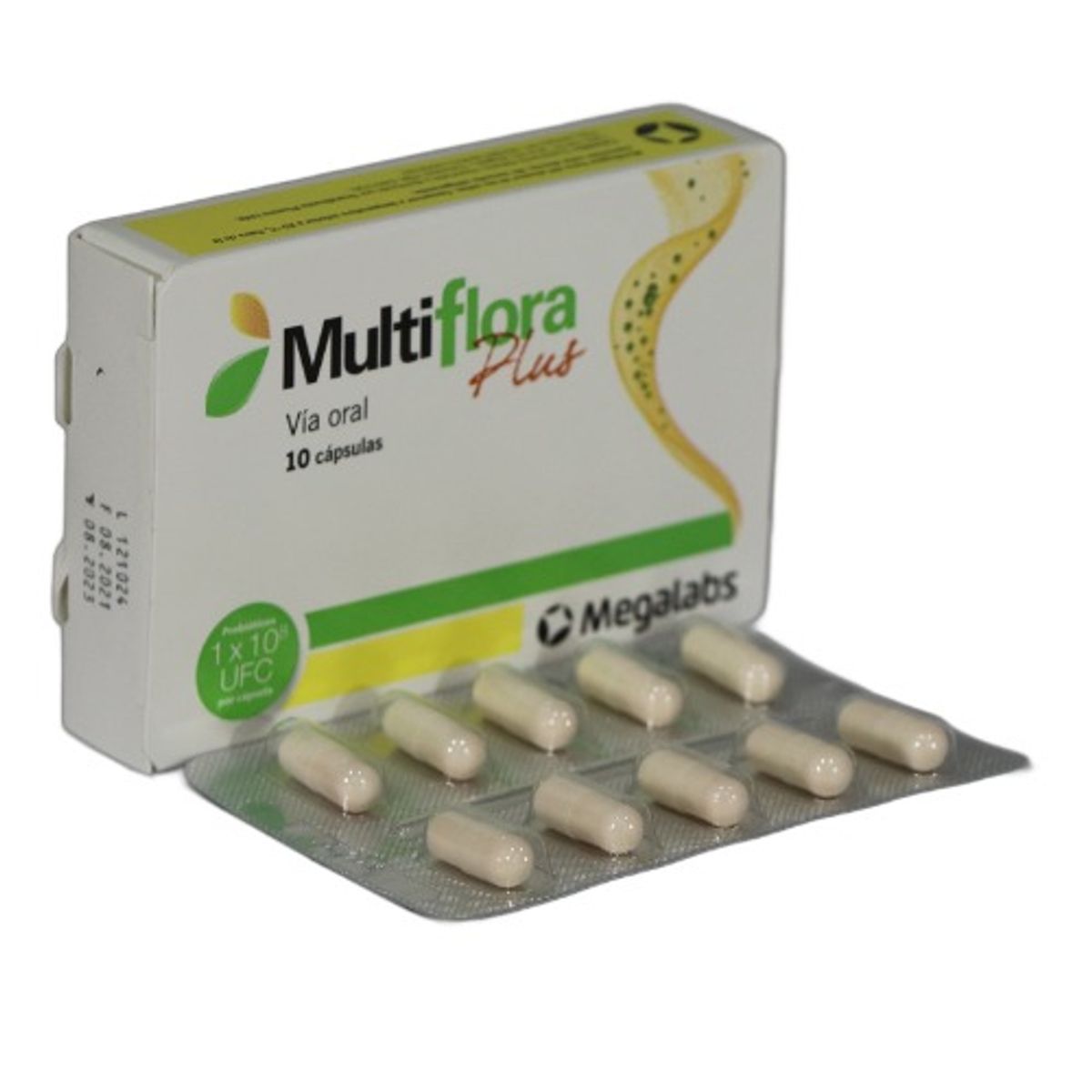 MEGA - MULTIFLORA PLUS CAJA 10 CAPSULAS