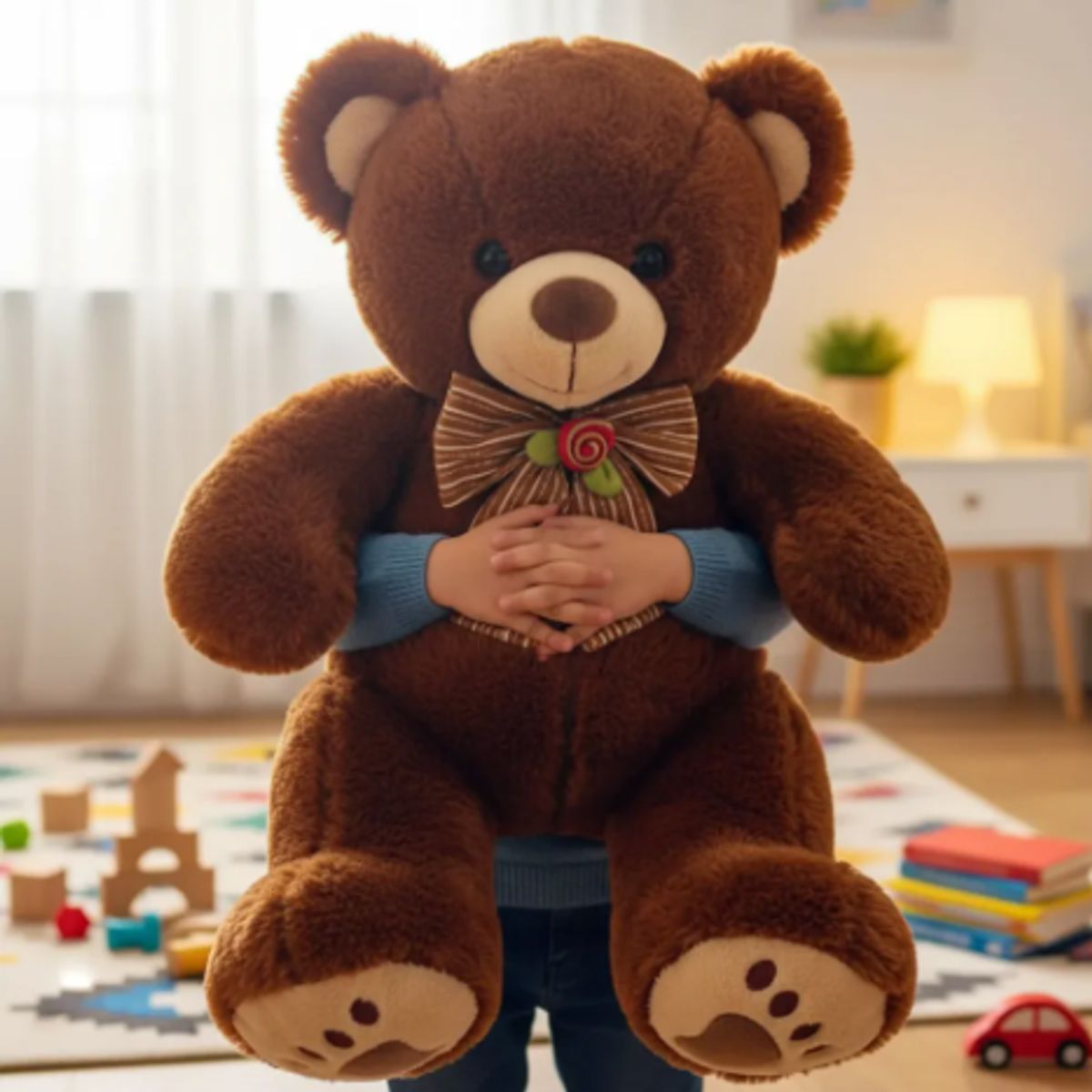 INFANTILES CAJUROMIX - Peluche Oso De 30cm Perfecto Para Regalar Chocolate