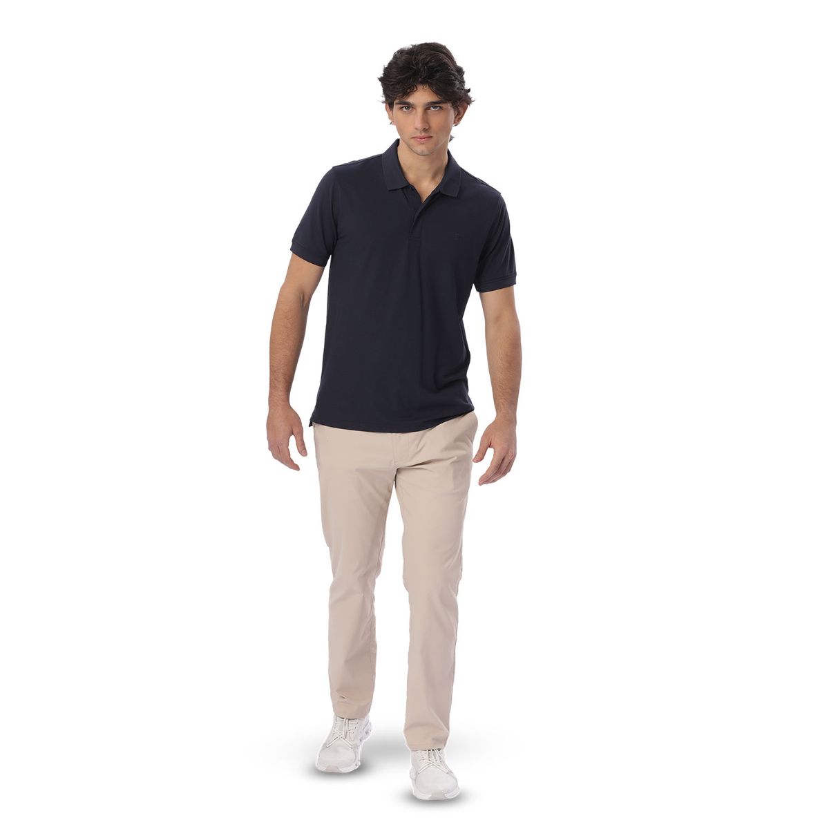 TOTTO - Camiseta Tipo Polo Spencer 2.0 Hombre Azul Totto