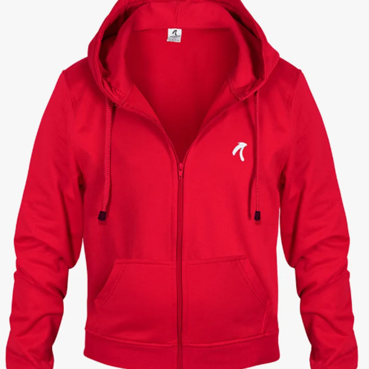 ADVANCE - Chaqueta Sudadera Hoddie Esencial Algodon Unisex Color Rojo