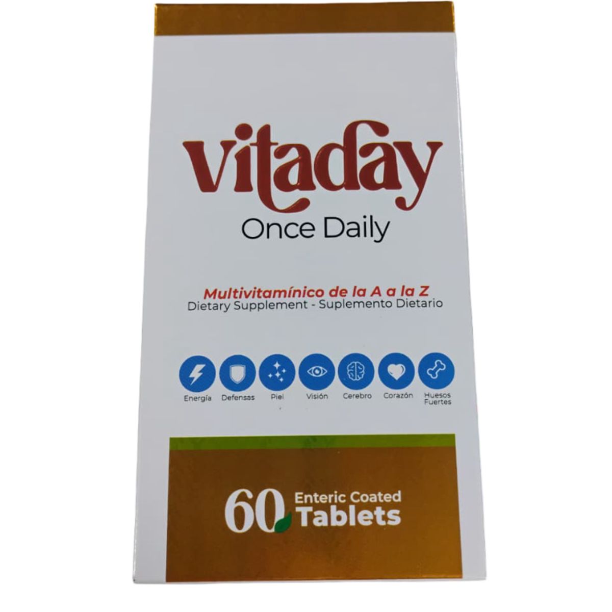 HEALTHY AMERICA - Vitaday - Multivitaminico con frutas y verduras en polvo 60 tabletas