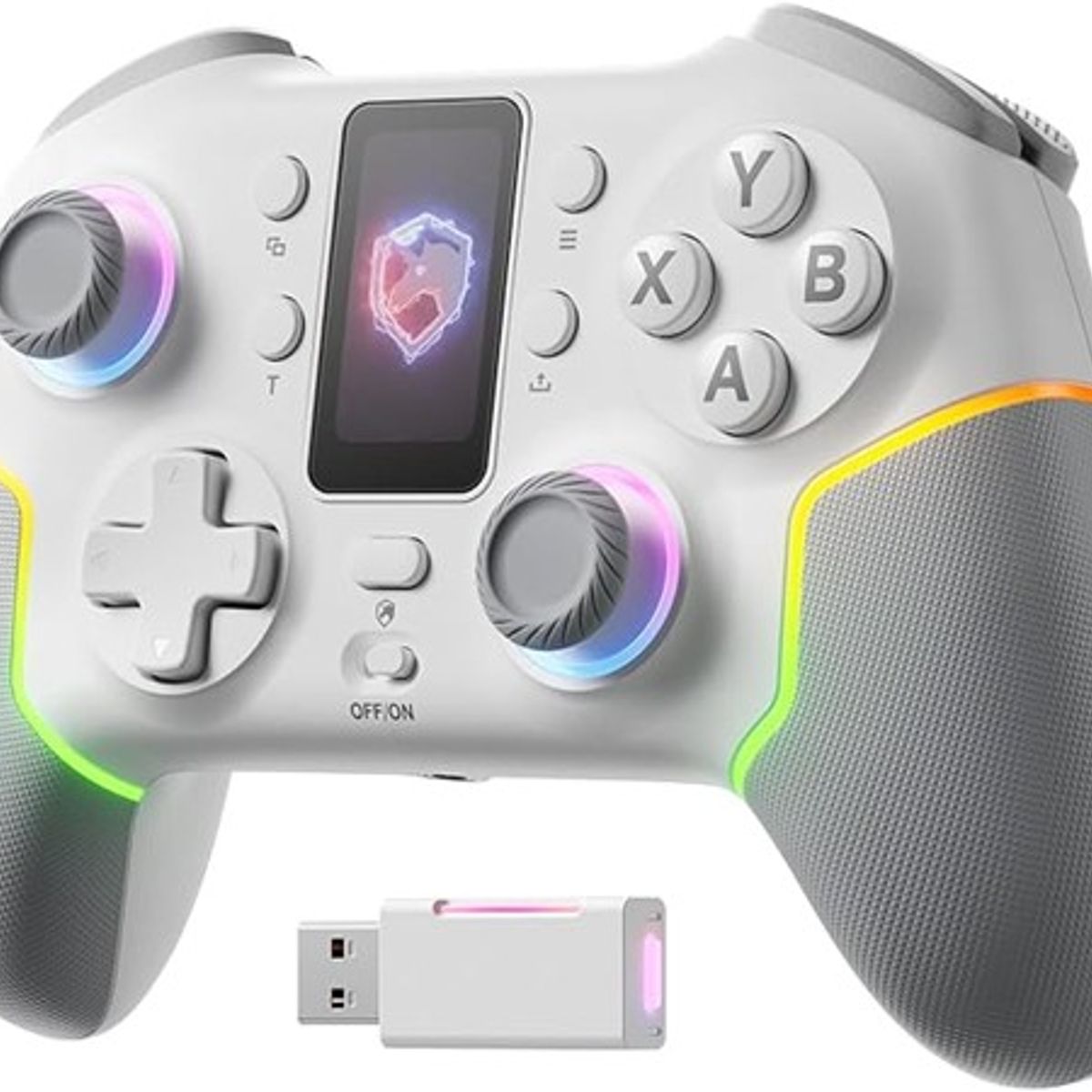 GENERICO - Control Gamer Bluetooth Extensible Programable Celular PC USB RGB