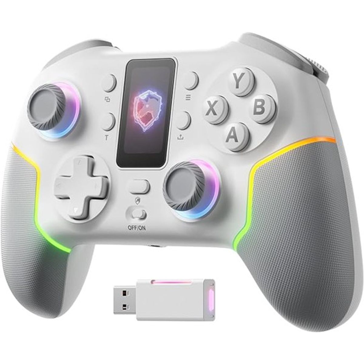 GENERICO - Control Gamer Bluetooth Extensible Programable Celular PC USB RGB