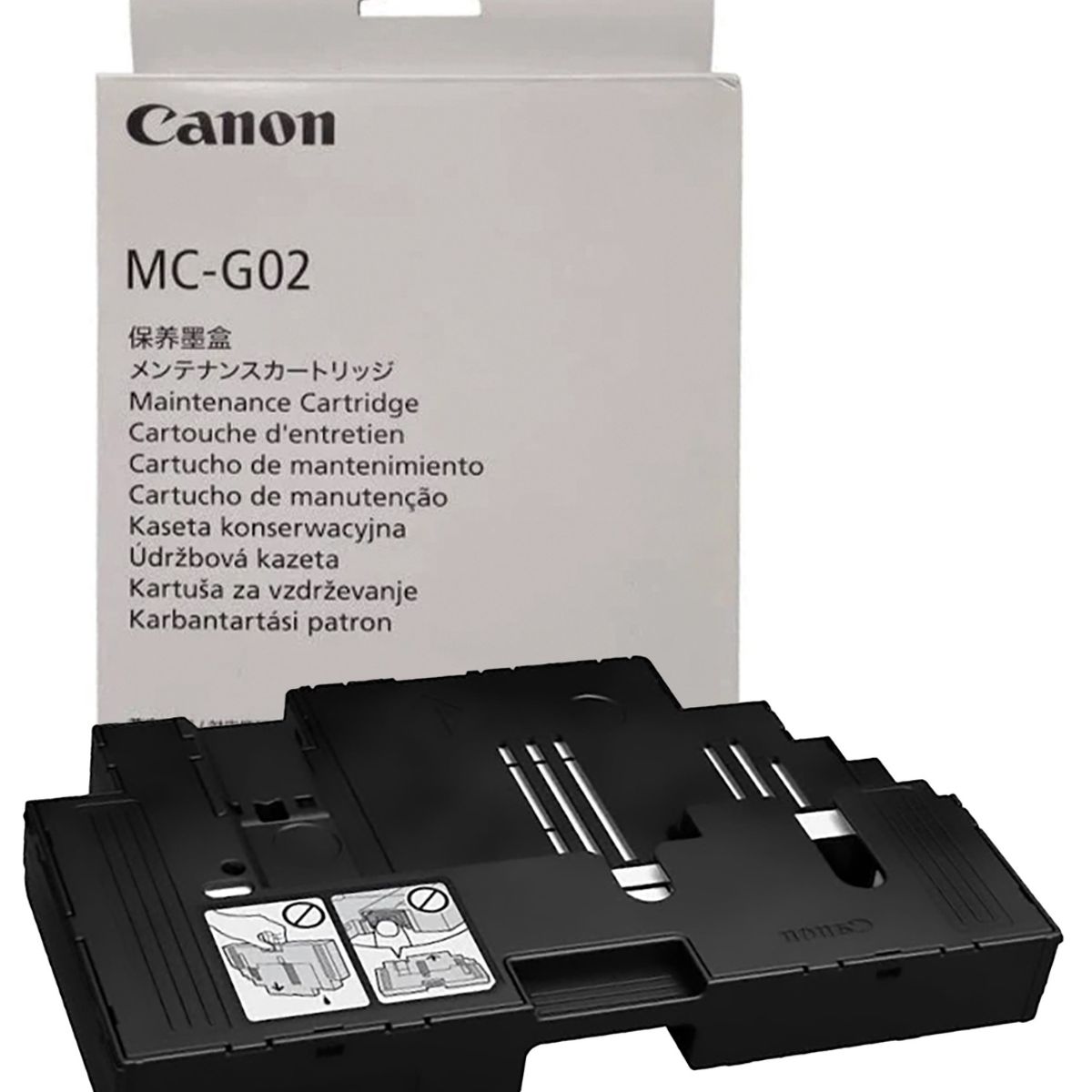 CANON - Caja de Mantenimiento Canon MC-G02 Original  para Impresoras PIXMA MegaTank Serie G
